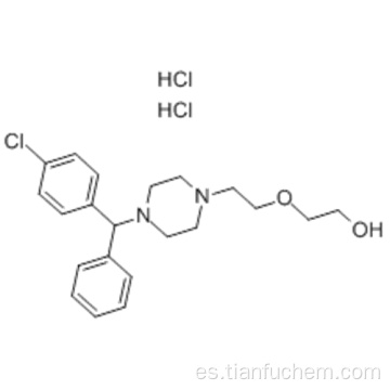 Hidrocloruro de hidroxizina CAS 2192-20-3